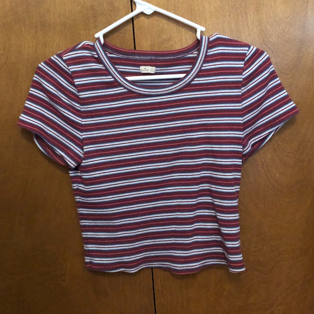 Hollister striped top